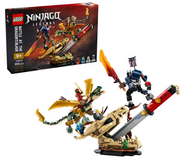LEGO NINJAGO 71871 Bitwa o omocze ostrze - 1529850 - zdjęcie 2